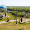 Городок с ротондой в городском парке. Май, 2012